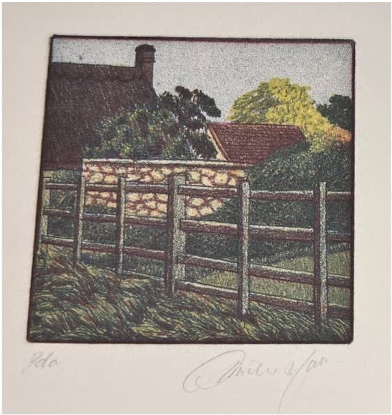 Fence in Field