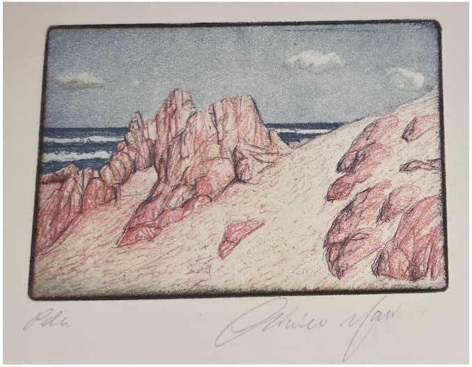 Rocks at beach