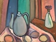 Still life with teapot
