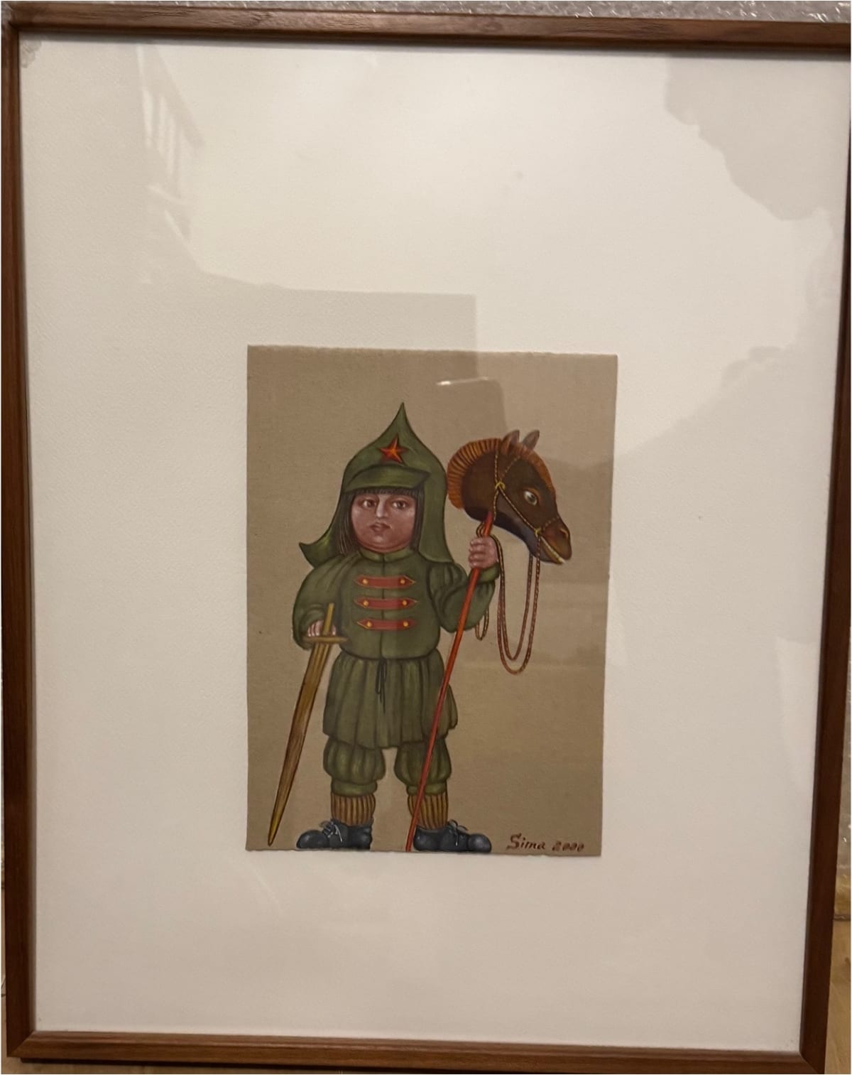 Child with a Hobby Horse