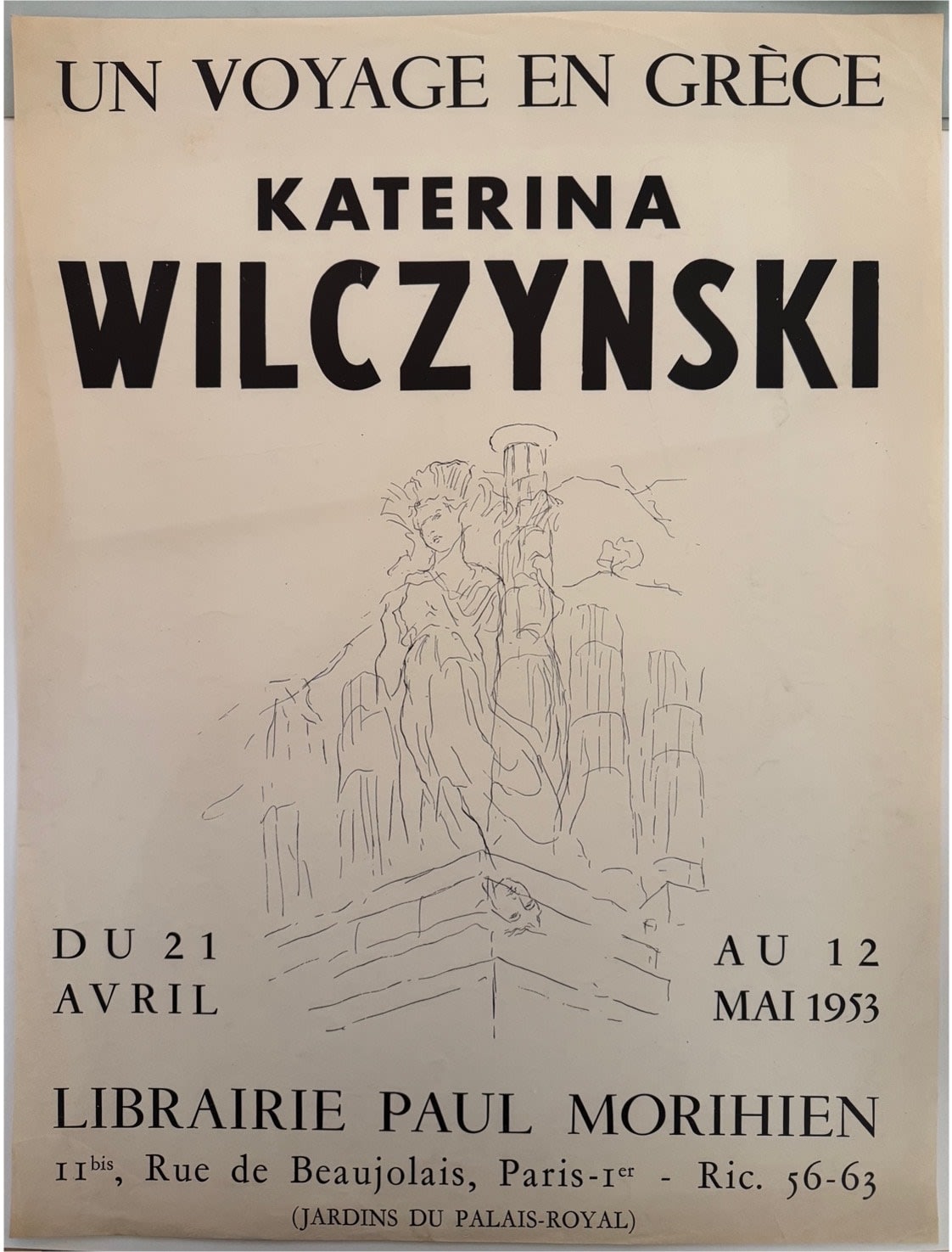 Un Voyage en Grèce, 1953