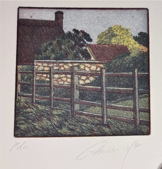 Fence in Field