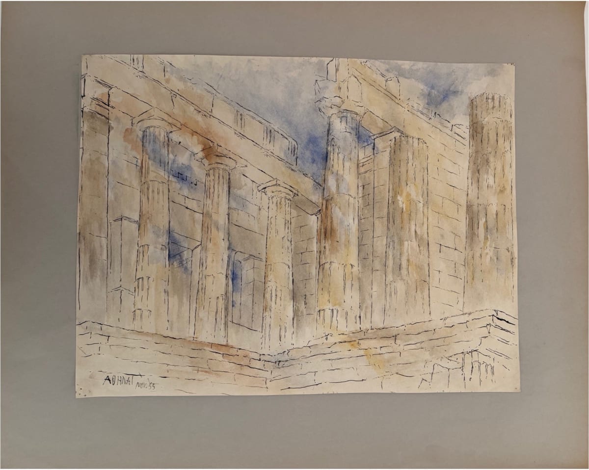 Acropolis of Athens , 1955