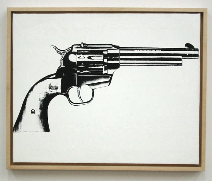 Andy Warhol, Gun, 1981 - 82 | Marianne Boesky Gallery