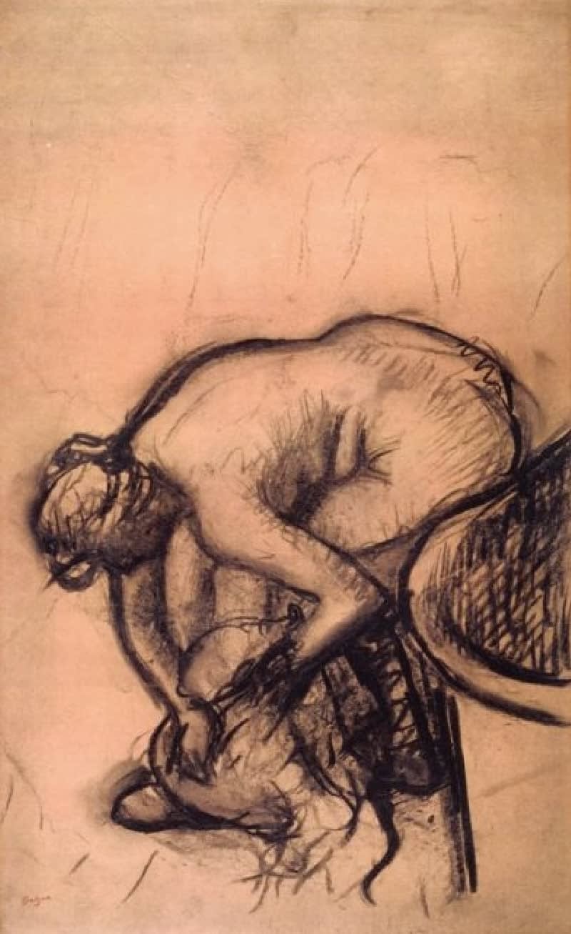 Apres le Bain Art Print by Edgar Degas | King & McGaw