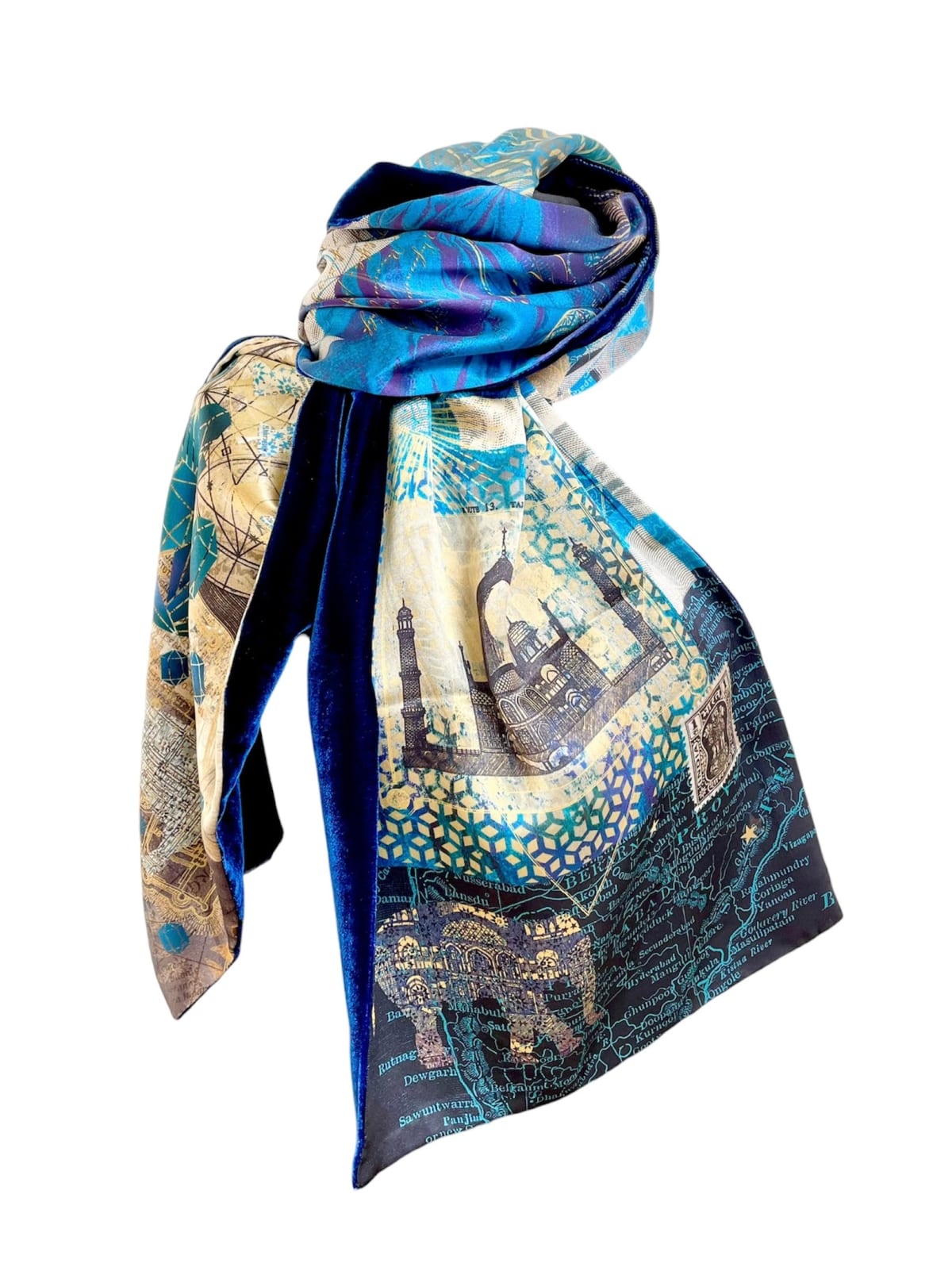 Luxurious Handwoven Silk Scarf - Wanderlust Scarves