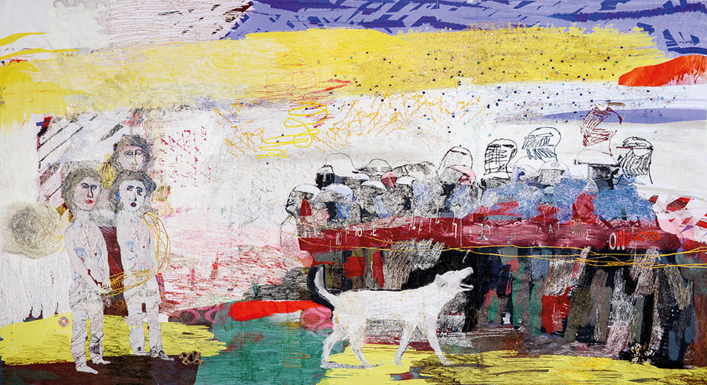 Alice Kettle The Dog Loukanikos And The Cat S Cradle 2015