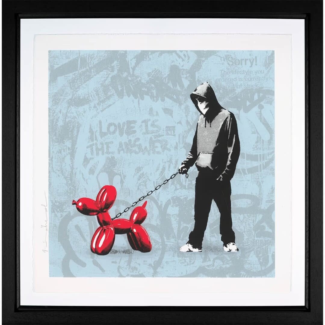 Banksy Dog Walker, 2025