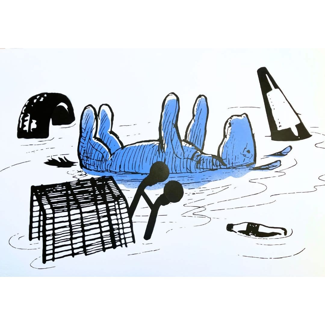 Waterfall (Artist Proof), 2023