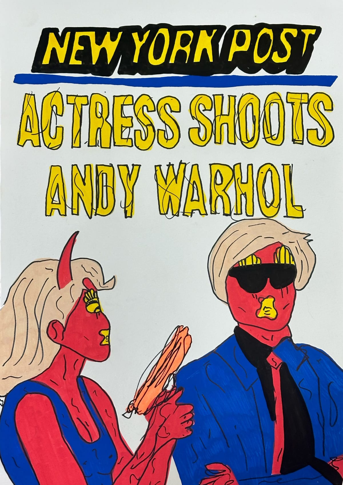Actress Shoots Warhol, 2023