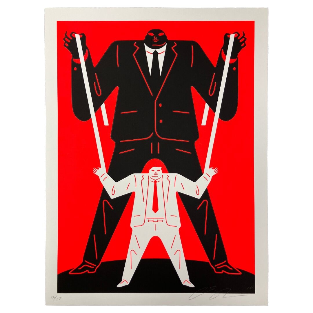 Little Big Man - Putin / Trump (Red), 2018