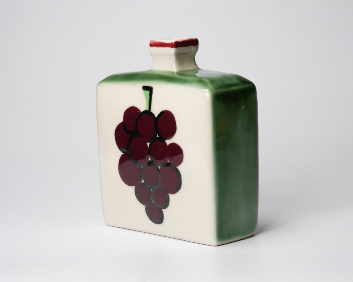 熊倉順吉 柊模様角花生 走泥社 50s Kumakura Junkichi 熊倉順吉 - Works | Dai Ichi Arts