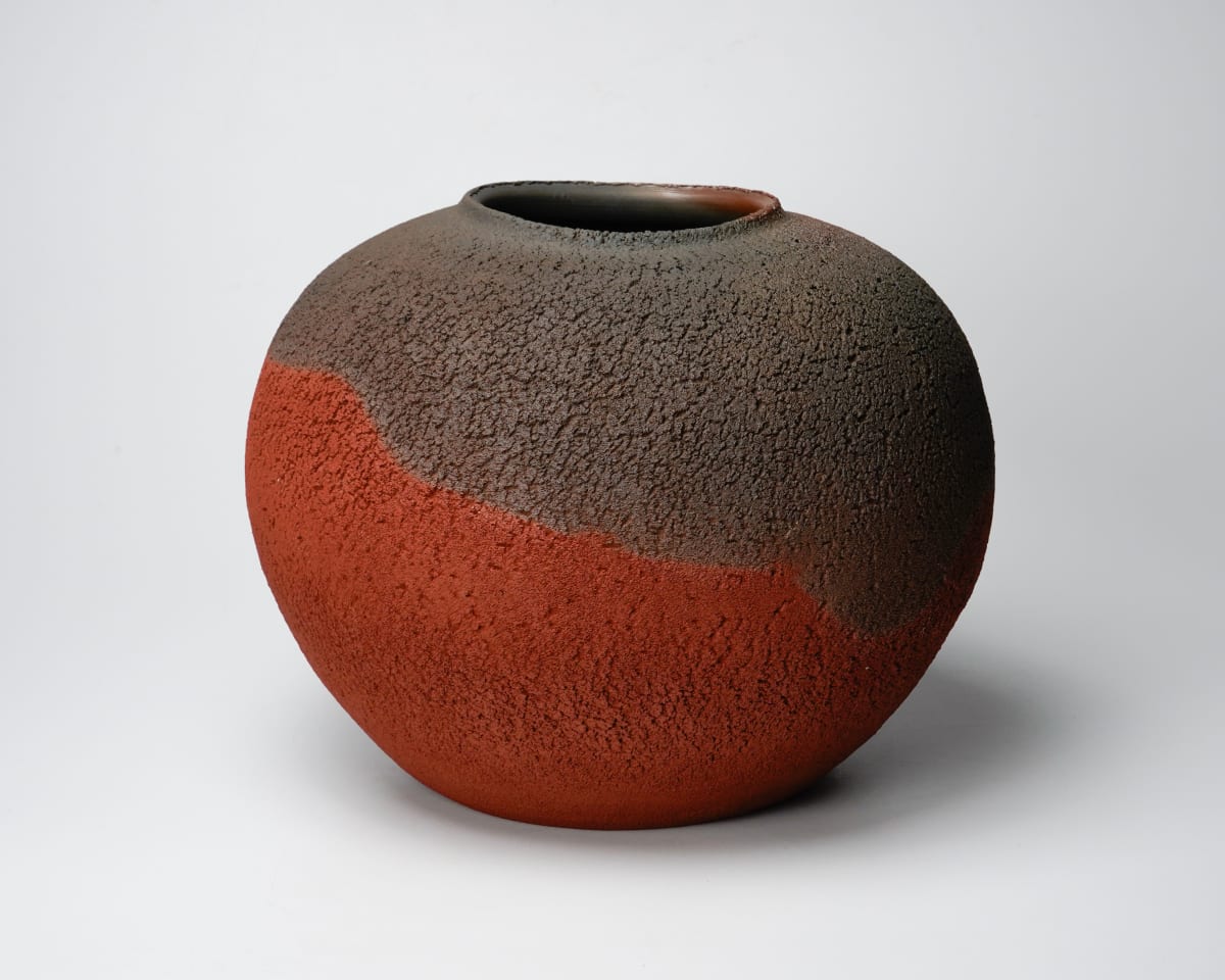 Ito Sekisui 伊藤赤水, Jar 無名異壺 | Dai Ichi Arts | Japanese