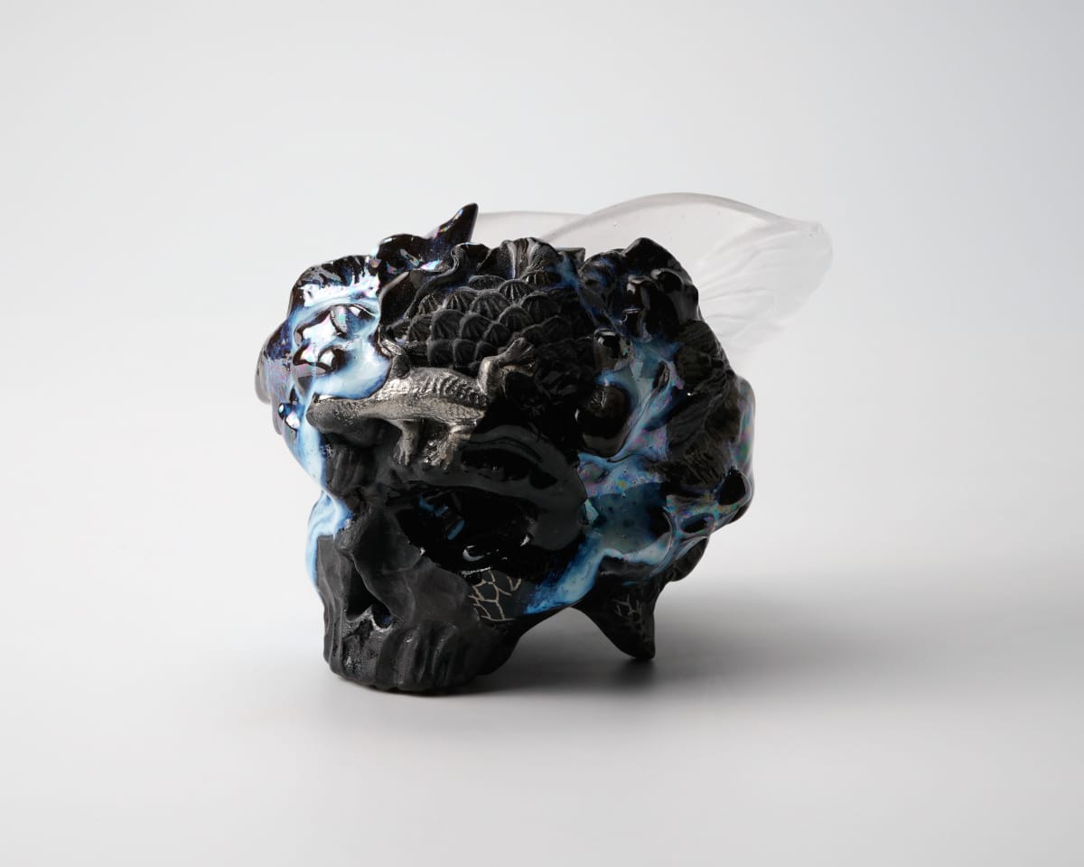 Oishi Sayaka 大石早矢香, No.7 Sake vessel -memento mori- 酒