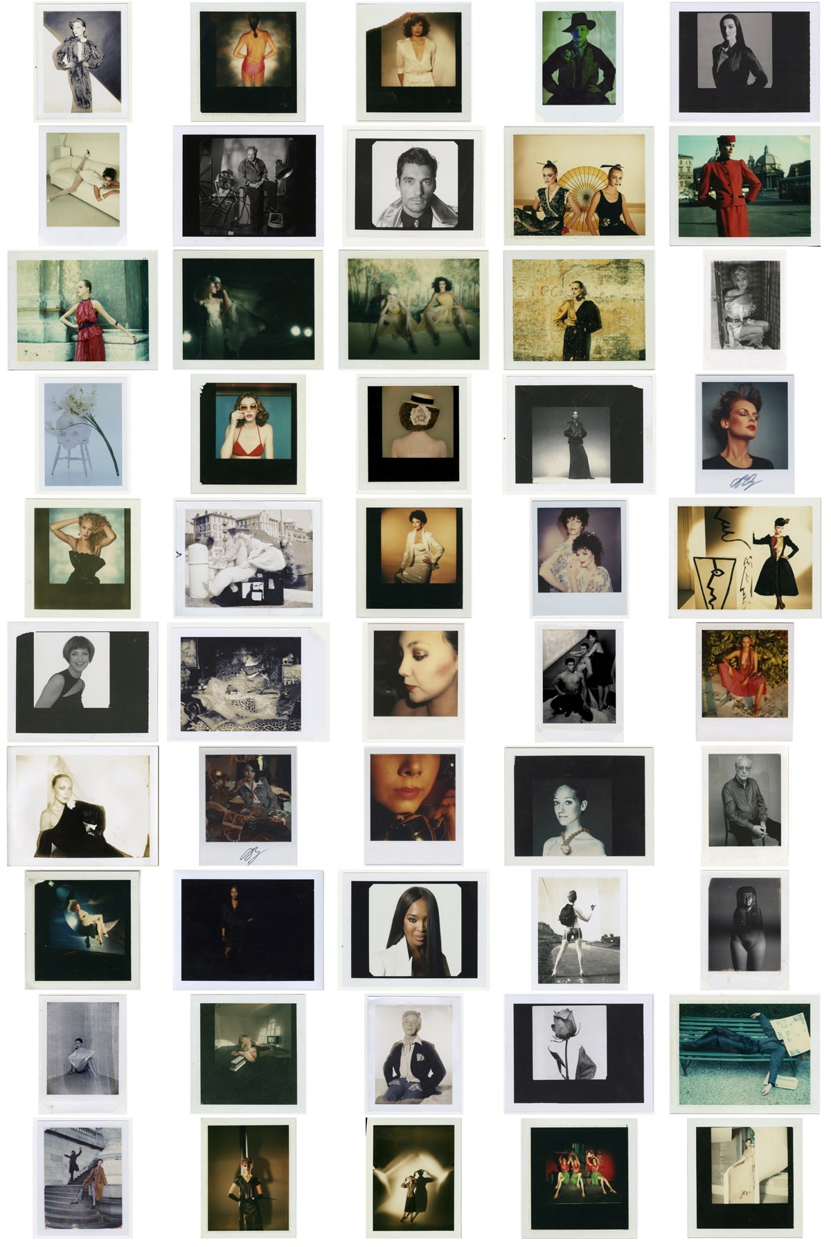 Bailey's Polaroids, c. 1970 - 2010