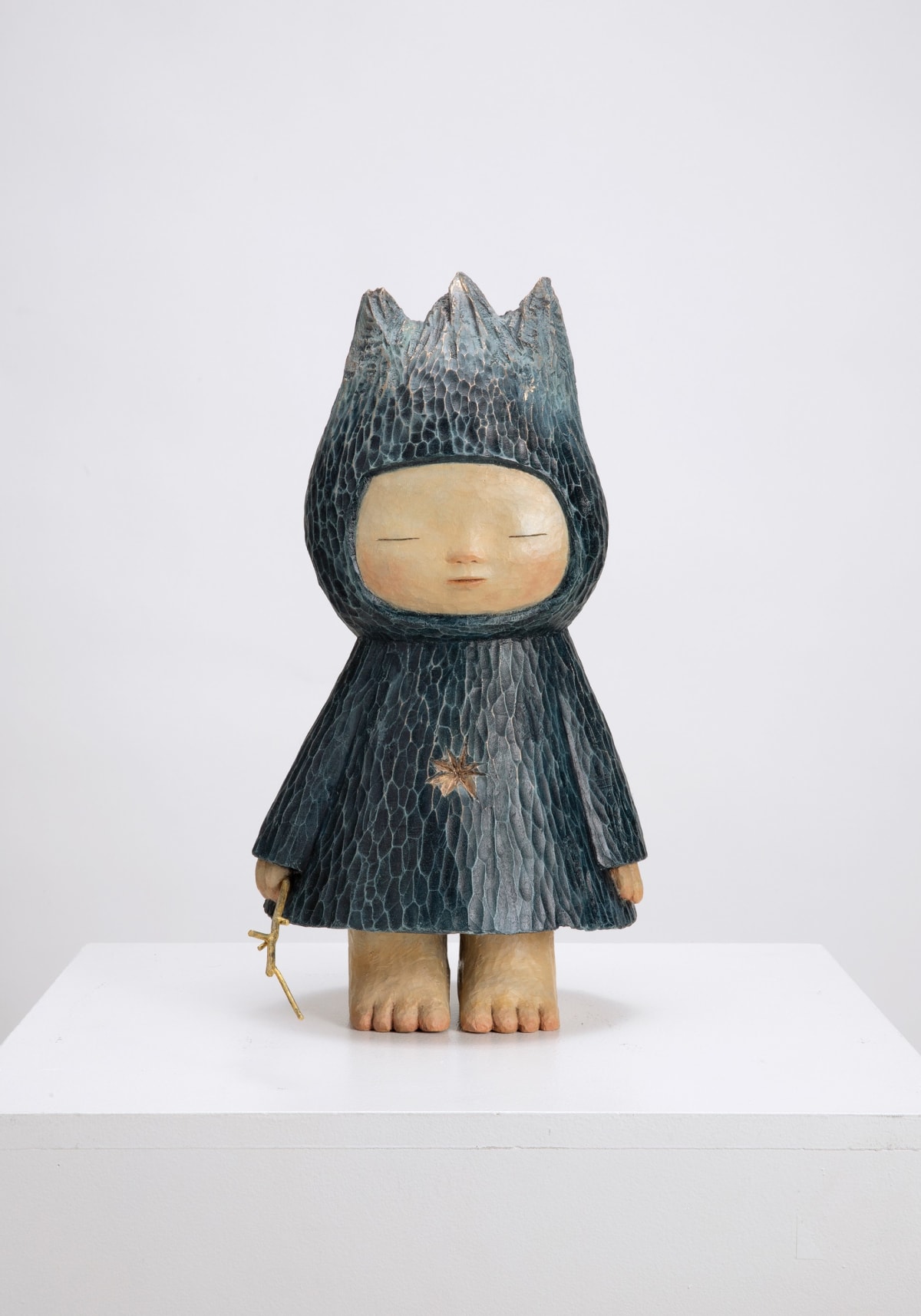 Sculptures Carved From a Single Block of Wood by Moe