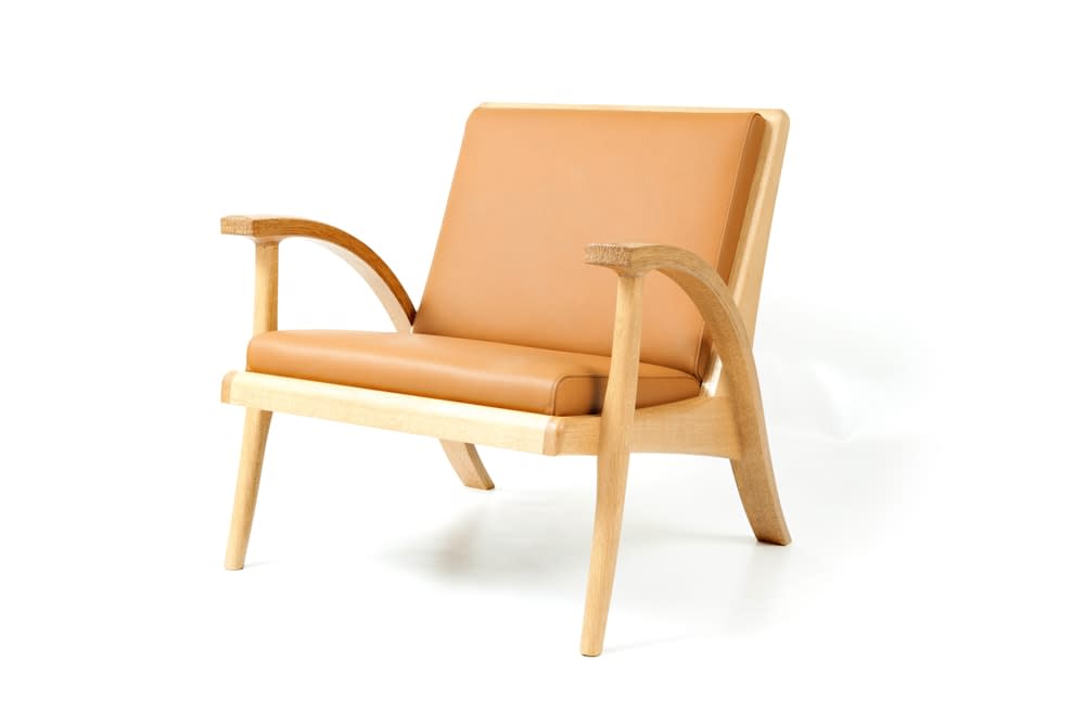 James Ryan Easy Chair Leather Barnsley Workshop