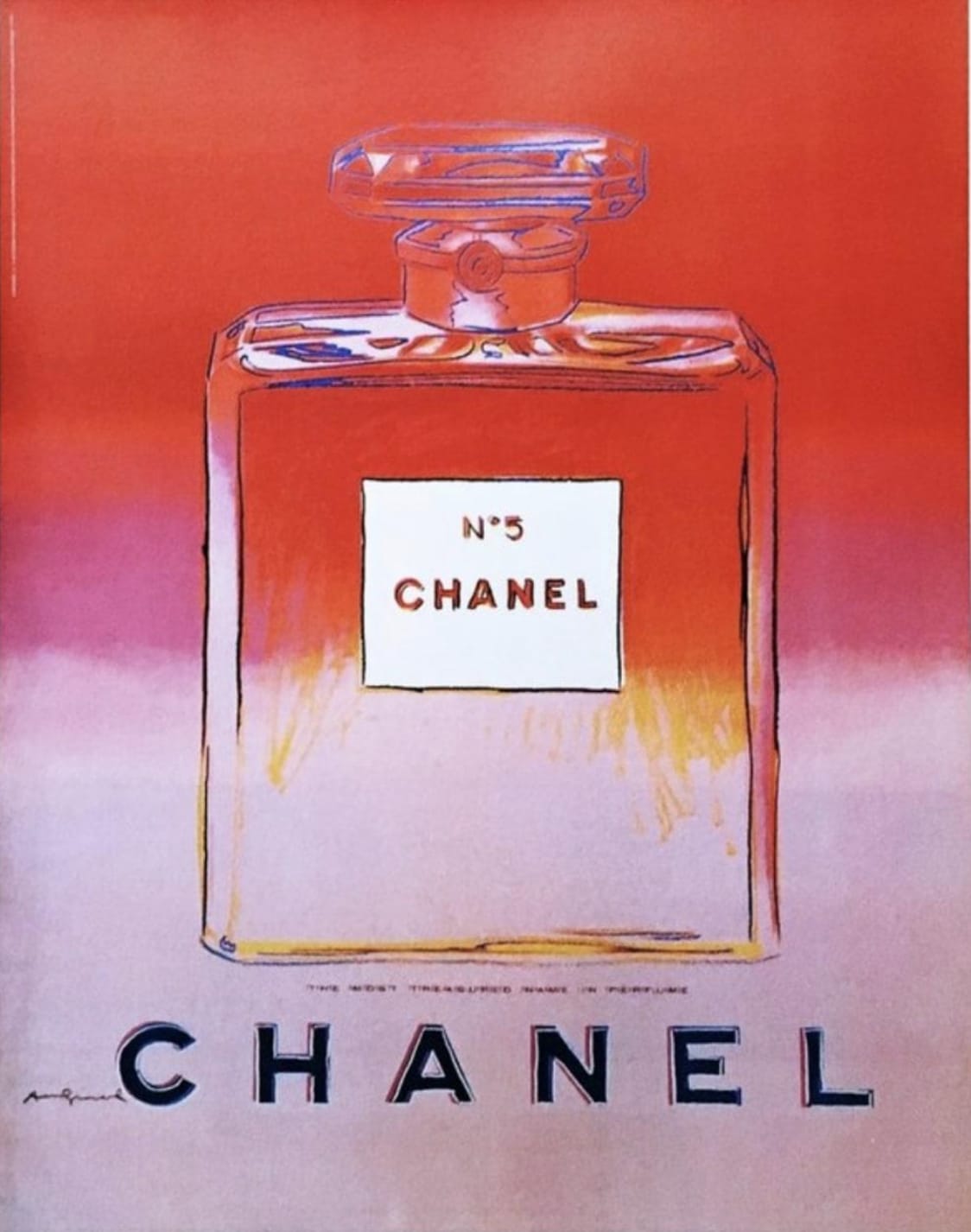 Andy Warhol, Chanel No 5, Pink,, 1997