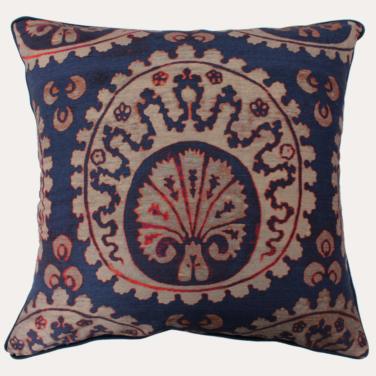 Cream shop silk cushions