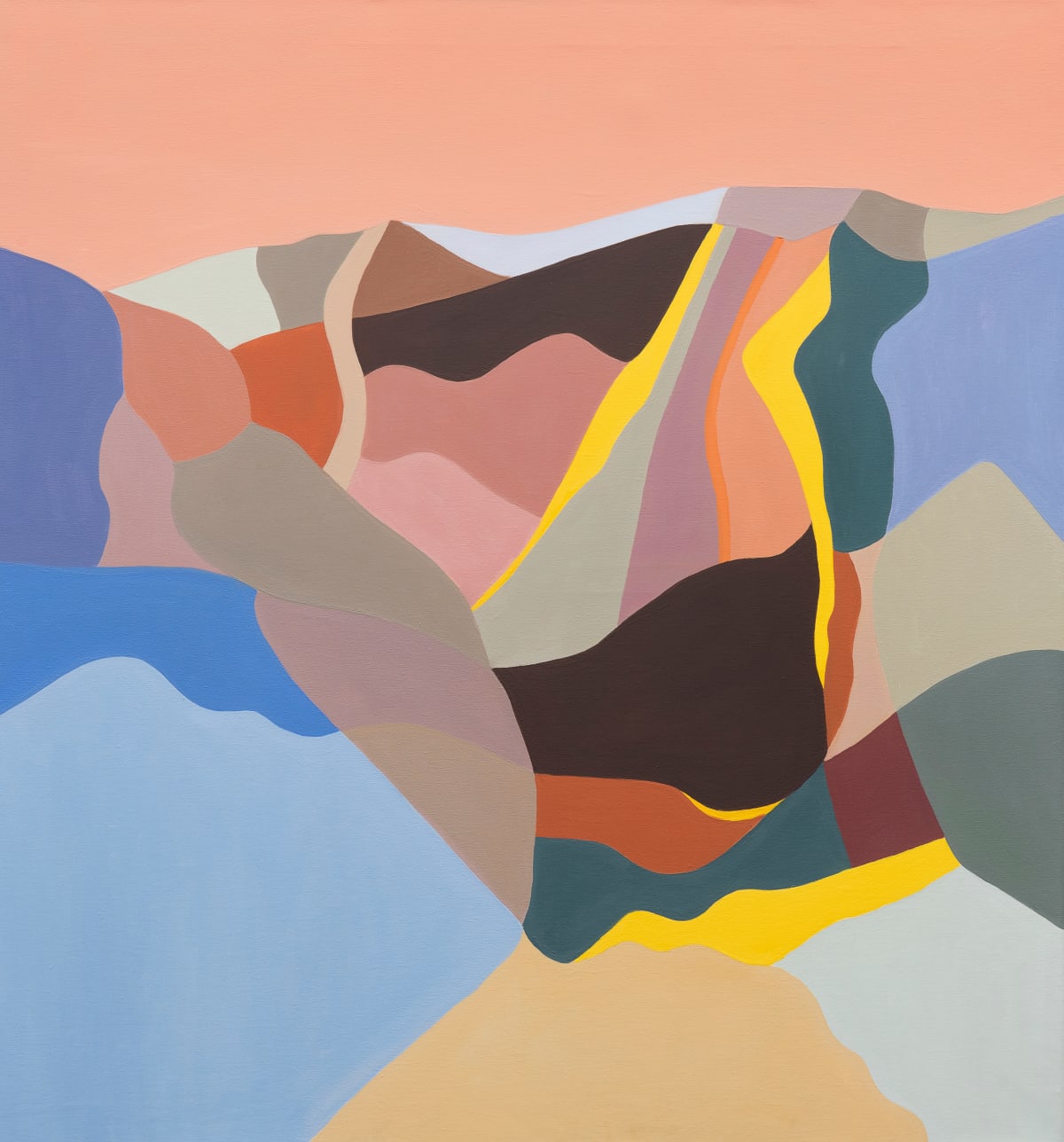 Paisajes Interiores. Cielo coral., 2023