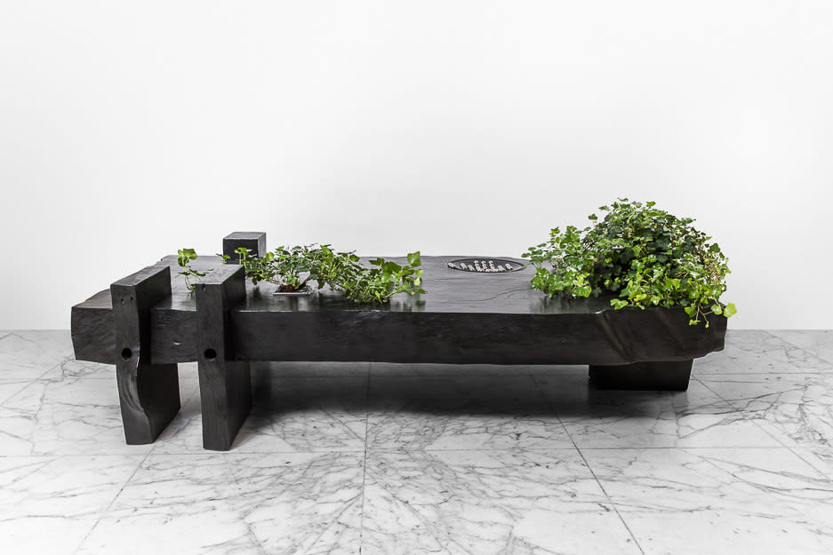 Pierre Sabatier Solitaire coffee table c. 1995 Galerie Gastou