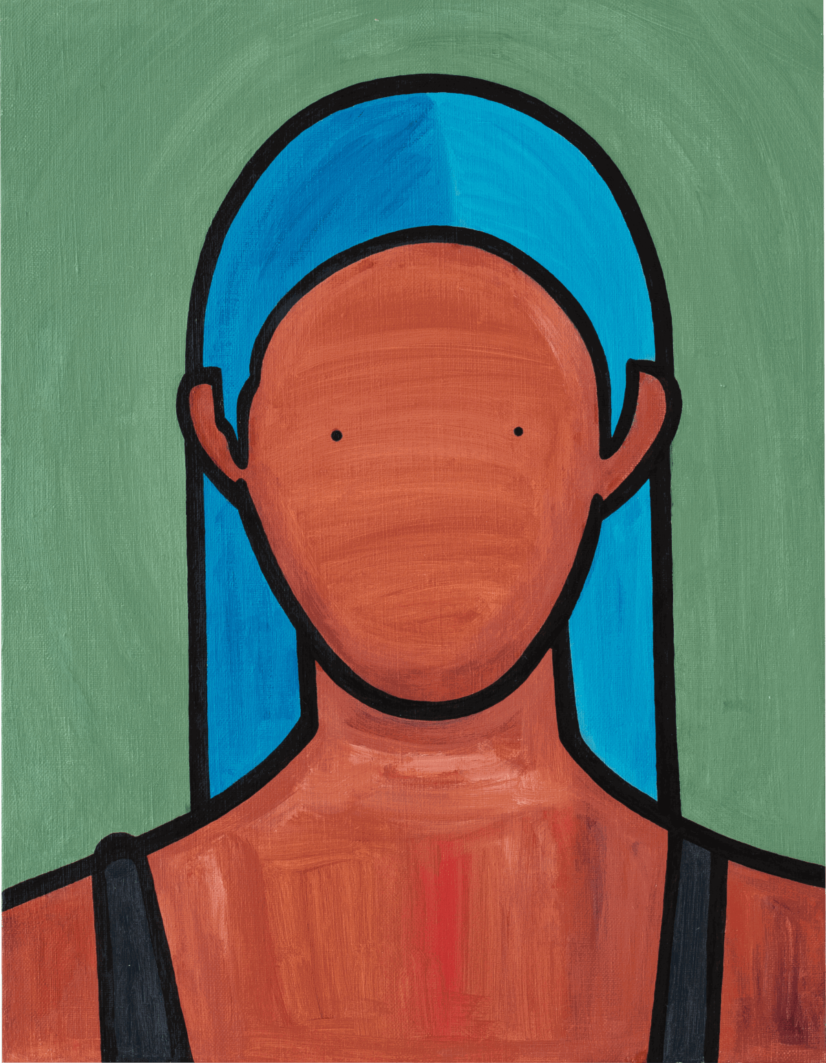 Rooo Lou 2024 アクリル原画作品（F30号） Rooo Lou 2024 アクリル原画