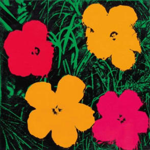 Andy Warhol, Flowers, 1964 | Guy Hepner