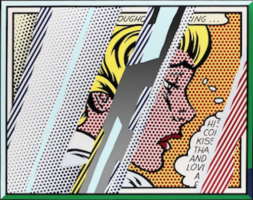 Roy Lichtenstein, Reflections On Girl (C. 245), 1990 | Guy