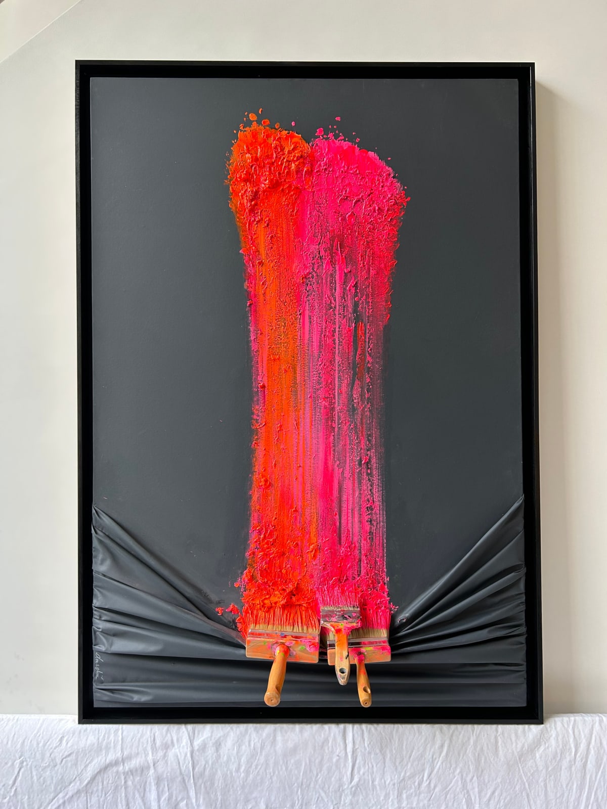 Jean-Paul Donadini 絵画 「天と地の間」 サイン入 リトグラフ Jean-Paul Donadini 絵画 「天と地の間」 サイン入 リトグラフ
