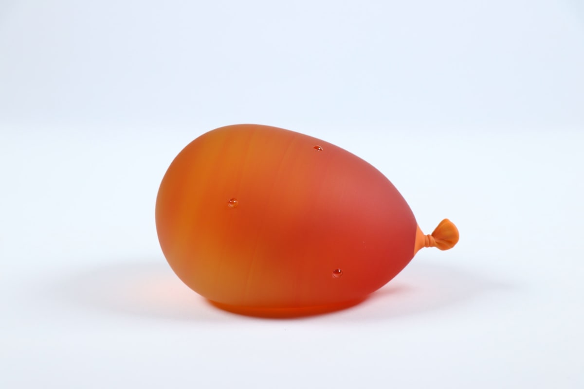 Sunset Orange Water Balloon (droplets), 2024