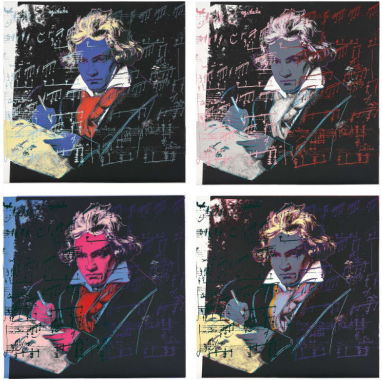Andy Warhol Beethoven Series 1987 | Guy Hepner