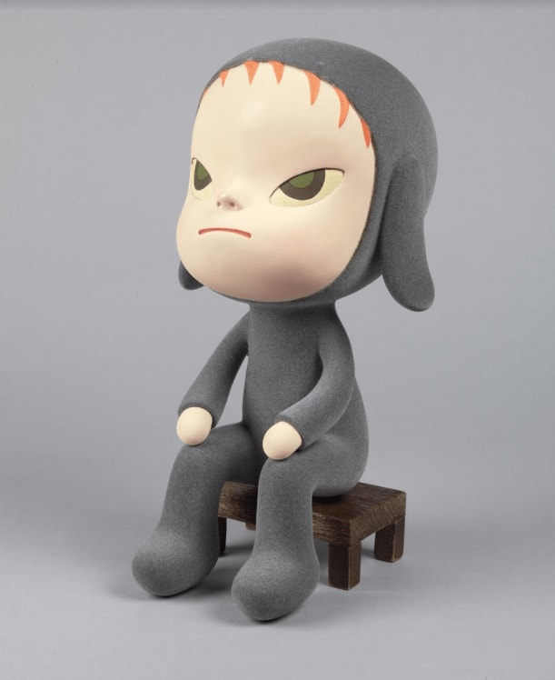 Yoshitomo Nara, Sleepless Night (Sitting), 2007 | Guy Hepner