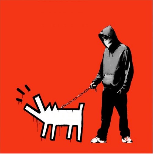 Banksy, Choose Your Weapon Red, 2010 | Guy Hepner Banksy, Choose Your Weapon Red, 2010 | Guy Hepner