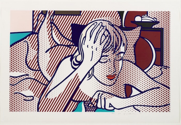 Roy Lichtenstein, Thinking Nude State I (C. 290), 1994 | Guy Hepner