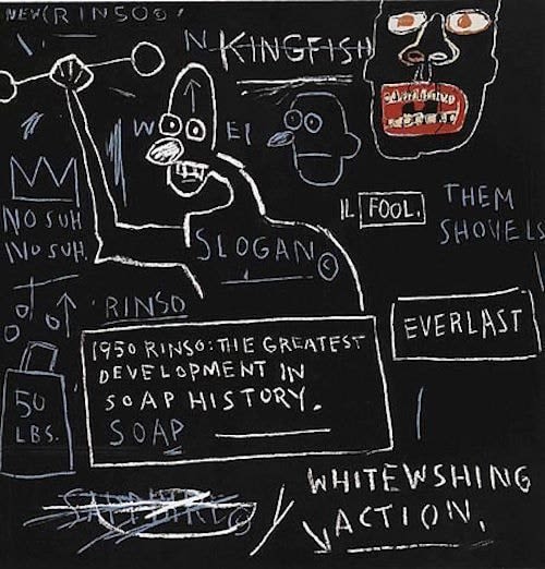 Jean-Michel Basquiat, Rinso, from Portfolio I , 1983-2001 | Guy Hepner