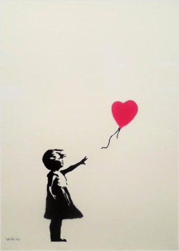 Banksy Girl With Balloon | Guy Hepner
