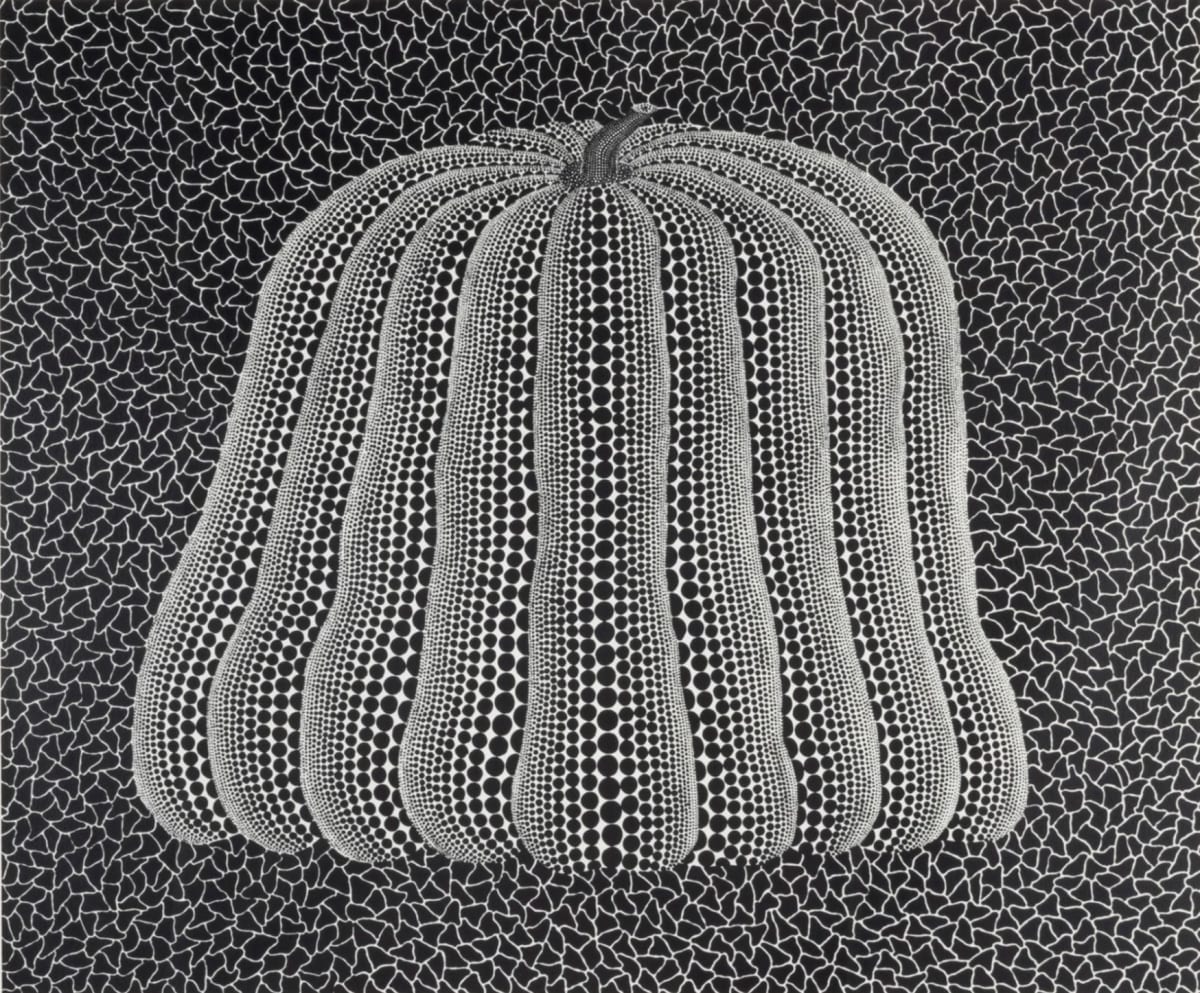 その他 Yayoi Kusama Pumpkin White & black 14cm Yayoi Kusama Pumpkin (black) (Signed Print) 2006 | MyArtBroker