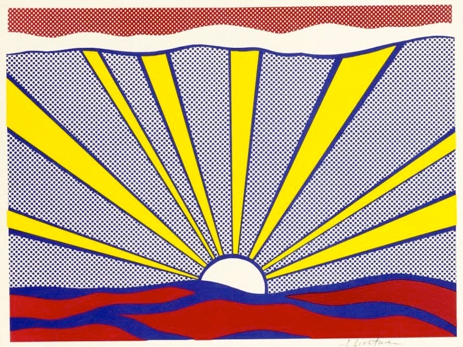 Roy Lichtenstein, Sunrise (C. II 7), 1965 | Guy Hepner
