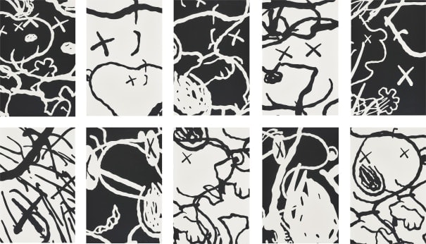 KAWS Man's Best Friend #1 額装済み 版画 - 版画