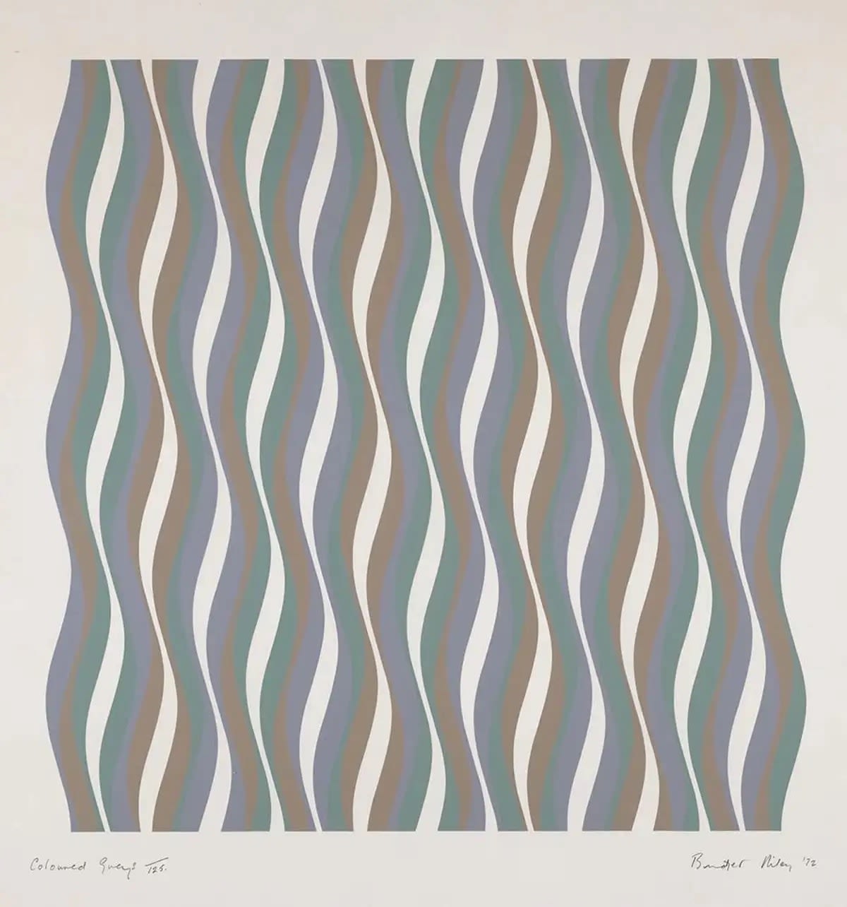 Bridget Riley, Coloured Greys 1, 1972 | Guy Hepner Bridget Riley, Coloured Greys 1, 1972 | Guy Hepner