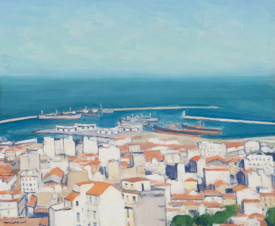 Marquet、アルベール・マルケ、Le Port d’Alger The Port of Algiers | Art UK
