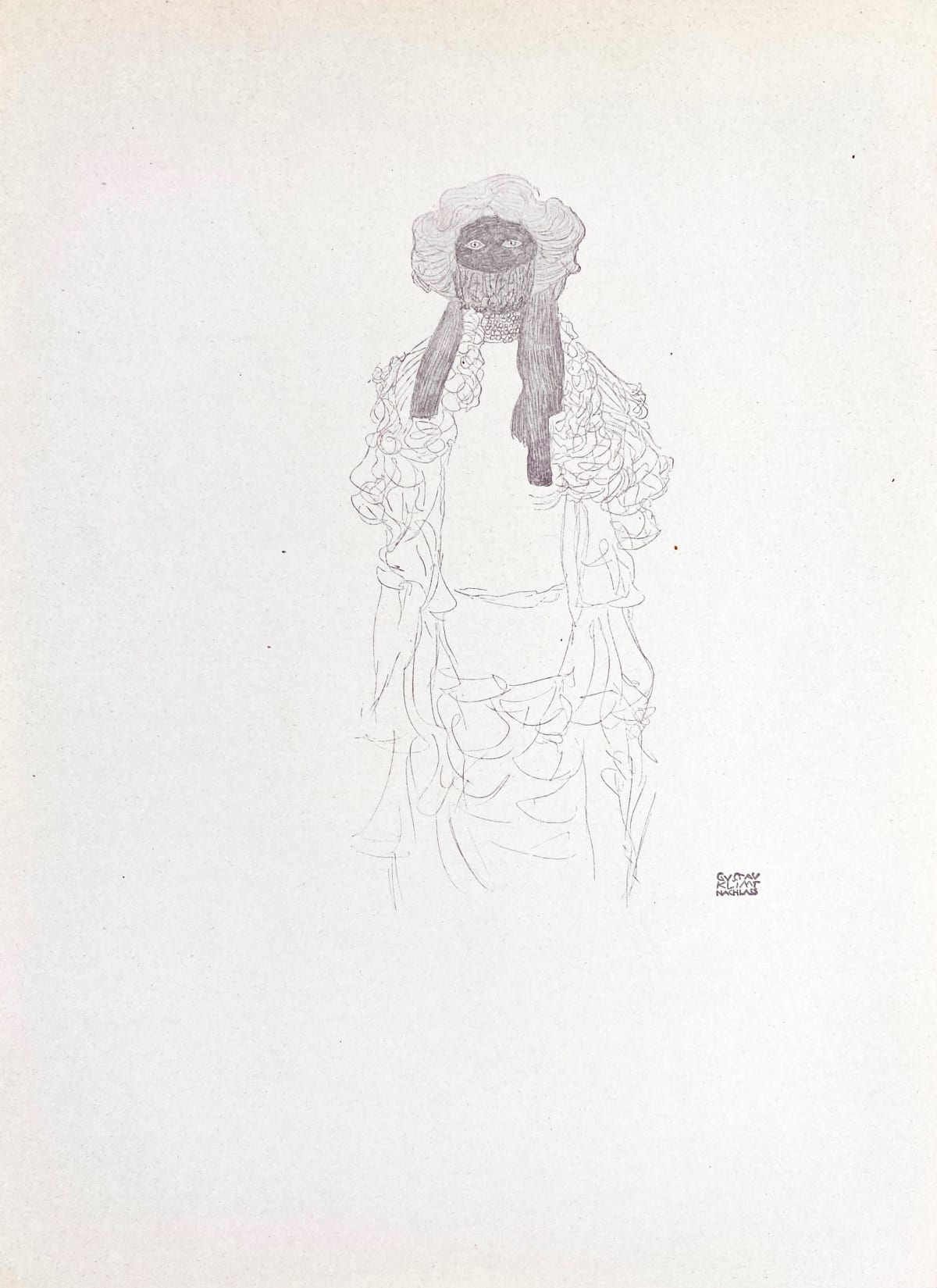 Gustav Klimt クリムト画集 Twenty-five drawings GUSTAV KLIMT. TWENTY-FIVE DRAWINGS SELECTED AND INTERPRETED