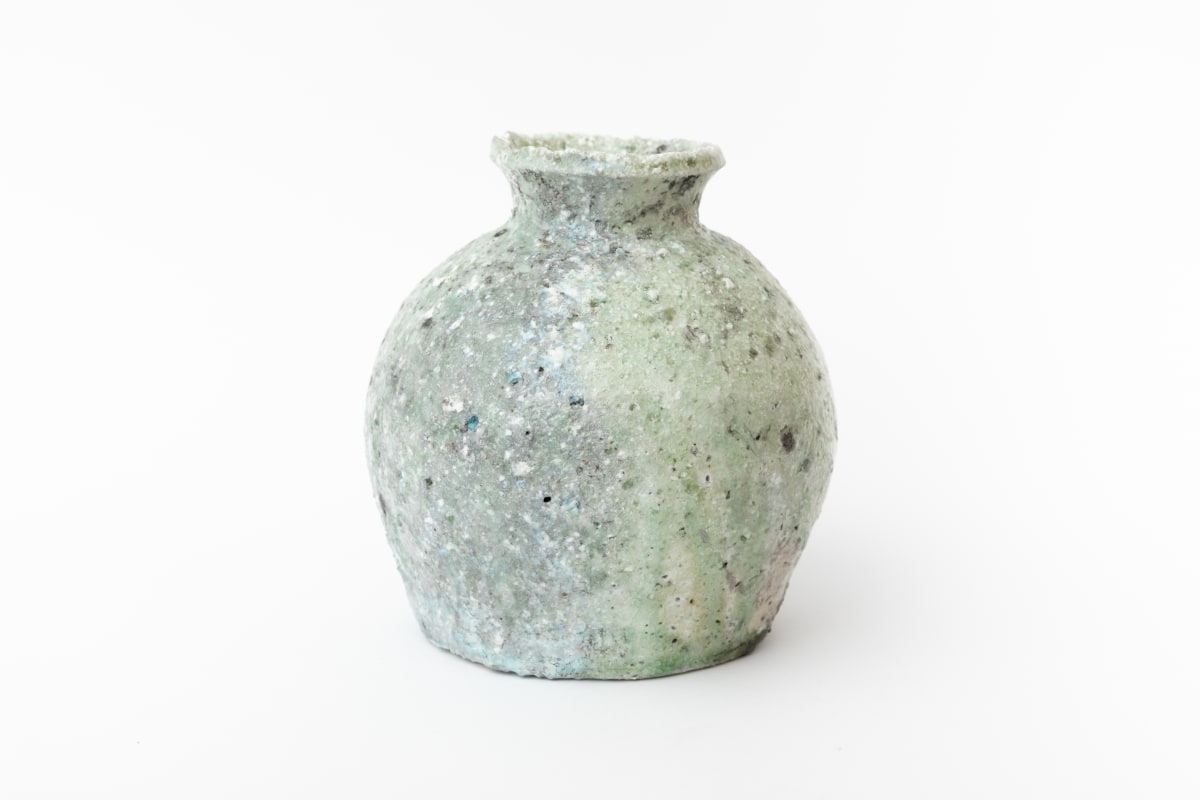 Natural Ash Vase - 自然釉蹲