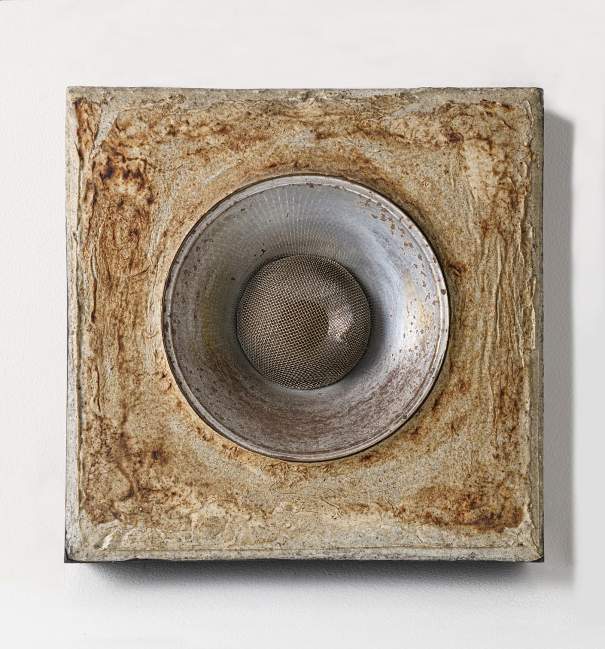 銅版画 : 有地好登「The scence of a lattice door」 銅版画 : 有地好