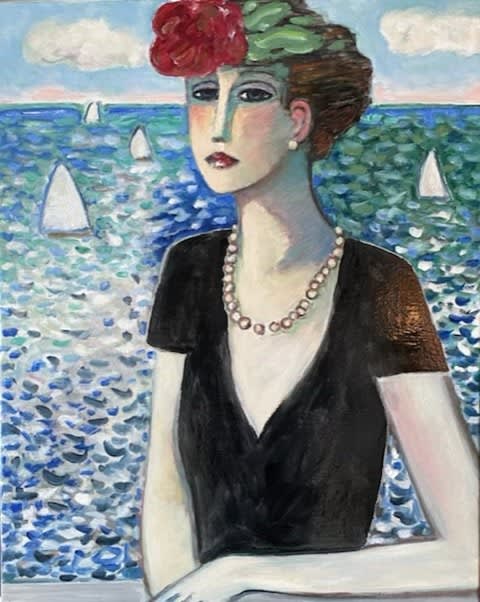 Jean-Pierre Cassigneul Le Collier Signed Lithograph sold at