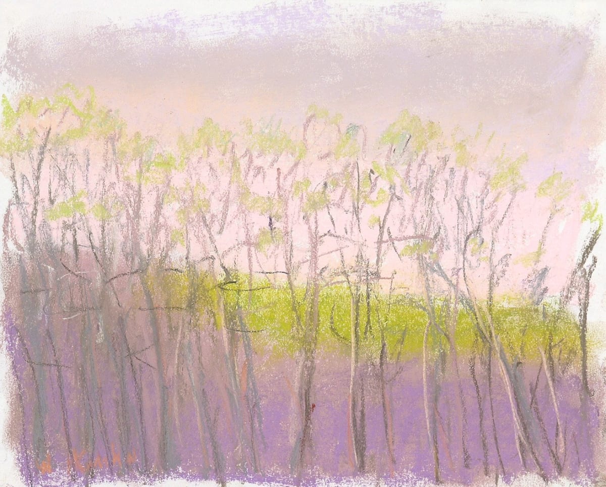Wolf Kahn Pastels | Jerald Melberg
