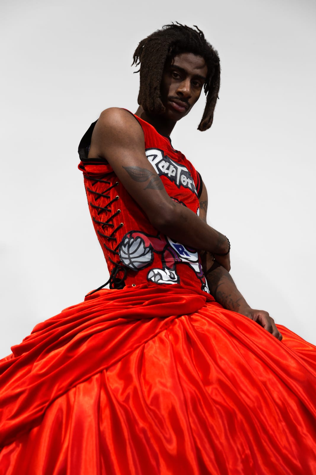 Esmaa Mohamoud One Of The Boys Red Front 2018 Kavi Gupta Gallery