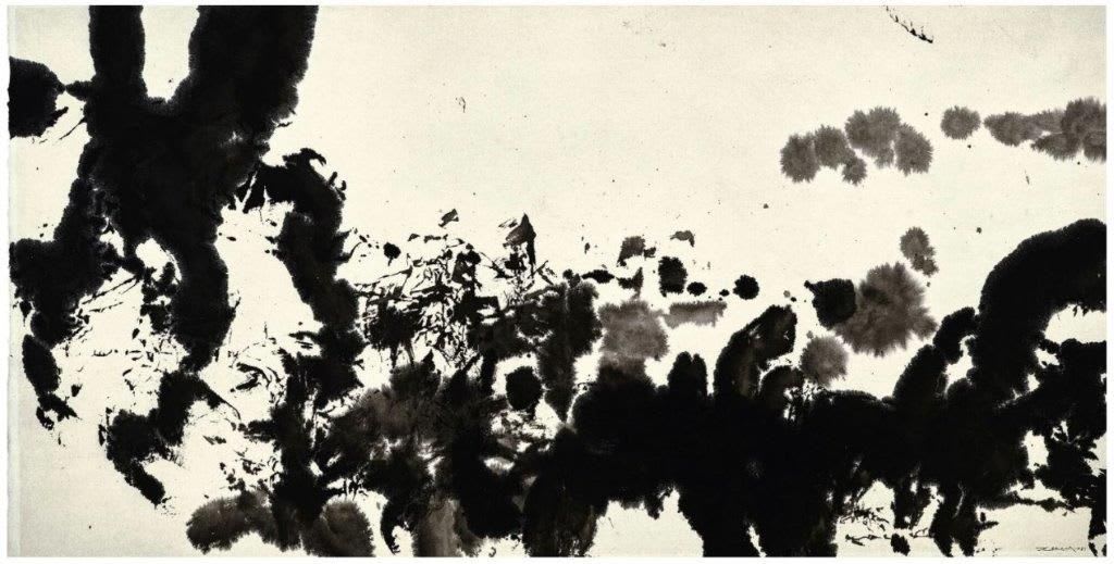 z14/図録【ザオ・ウーキー-水墨画/ZAO WOU-KI：peintures encres