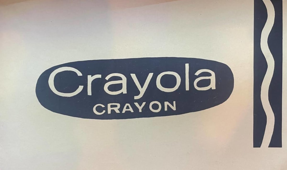 Yellow Crayola Print, 1990