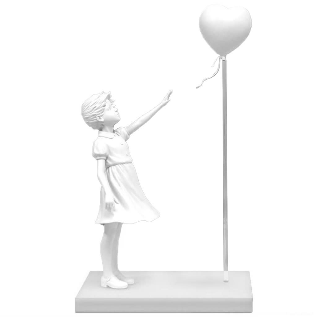 Girl with Balloon (WHITE), 2020